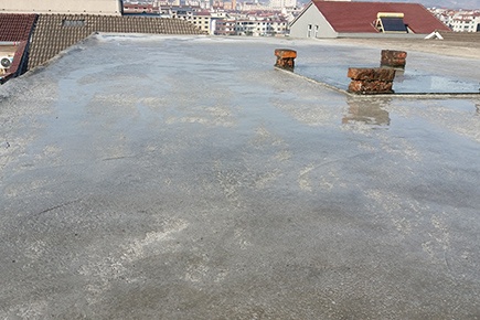 義烏橫店屋頂立體超疏水水泥砂漿防水項目