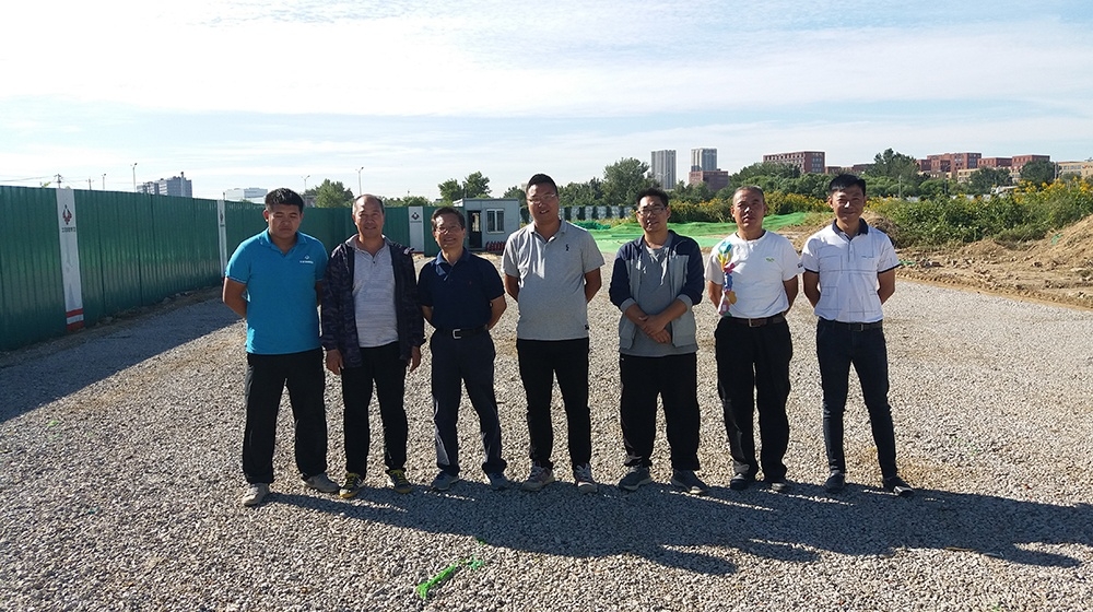 北京城建七公司臺湖生態(tài)超疏水土施工便道
